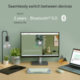 ASUS Marshmallow Keyboard KW100, toetsenbord Donkergroen, US lay-out, Scissor switches, 75%, Bluetooth® Low Energy (BLE) 5.0