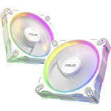 ASUS Prime MR120 ARGB Reverse Fan - Triple Pack case fans Wit, 3 stuks, 120 x 120 x 28 mm, 3 stuks