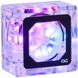 Alphacool Eisfluegel Aurora flow indicator "HighFlow" met RPM-Signal doorstroommeter Transparant