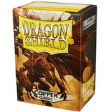 Asmodee Dragon Shield Classic - Copper sleeve Koper, 100 stuks