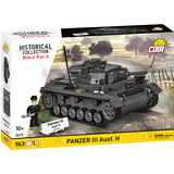 COBI Historical Collection - Panzer III Ausf.H Constructiespeelgoed Schaal 1:28