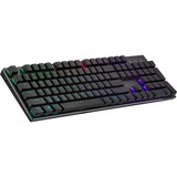 Cooler Master SK653, gaming toetsenbord Gunmetal, US lay-out, TTC Red, RGB leds