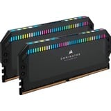 Corsair 64 GB DDR5-6400 Kit werkgeheugen Zwart, Dominator Platinum RGB, XMP 3.0