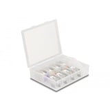 DeLOCK RJ45 Jack > LSA Cat 6a toolfree keystone module Meerkleurig, 8 stuks