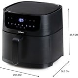 Domo Deli-fryer DO539FR heteluchtfriteuse Zwart, 1.5 kg | 6 liter