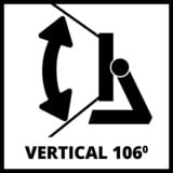 EINHELL Acculamp TE-CL 18/2000 LiAC Solo verlichting Rood/zwart, Accu en oplader niet inbegrepen