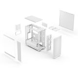 Fractal Design Epoch midi tower behuizing Wit | 2x USB-A | 1x USB-C | Tempered Glass
