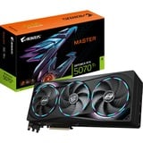 GIGABYTE AORUS GeForce RTX 5070 Ti MASTER 16G grafische kaart 3x DisplayPort, 1x HDMI