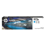 HP 973X Originele PageWide Cartridge inkt F6T81AE, High Yield, Cyaan