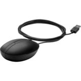 HP Desktop 320M muis met kabel Zwart, 1200 dpi