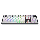 Hator Skyfall Wireless RGB mechanisch gaming toetsenbord Zwart, US lay-out (QWERTY), HATOR Aurum Lemon, 100%, RGB, Double shot ABS, Hot-swap, 2.4GHz / Bluetooth / USB-C