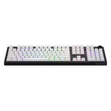 Hator Skyfall Wireless RGB mechanisch gaming toetsenbord Zwart, US lay-out (QWERTY), HATOR Aurum Lemon, 100%, RGB, Double shot ABS, Hot-swap, 2.4GHz / Bluetooth / USB-C