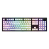 Hator Skyfall Wireless, gaming toetsenbord Zwart, US lay-out, HATOR Aurum Lemon, RGB, Double shot ABS, Hot-swap, 2.4GHz / Bluetooth / USB-C