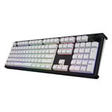 Hator Skyfall Wireless, gaming toetsenbord Zwart, US lay-out, HATOR Aurum Lemon, RGB, Double shot ABS, Hot-swap, 2.4GHz / Bluetooth / USB-C