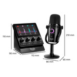Hercules Stream Starter Kit mengpaneel Zwart, Stream 100 + HUD-600