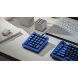Keychron Q0+ gaming numpad Blauw, Gateron G Pro Brown, RGB leds, Hot-swappable