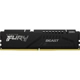 Kingston FURY Beast 16 GB DDR5-5200 (1x 16 GB) werkgeheugen Zwart, KF552C40BB-16, XMP 3.0