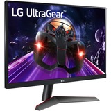 LG 24GN600-B 24" Gaming Monitor Zwart, 2x HDMI, 1x DisplayPort, 144 Hz