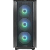 Lian Li LANCOOL III RGB midi tower behuizing Zwart | 2x USB-A | 1x USB-C | RGB | Tempered Glass