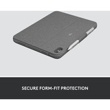 Logitech Combo Touch voor iPad (10e generatie) toetsenbord EU lay-out (QWERTY), 80% (TKL)	