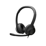 Logitech USB Headset H390 on-ear  Zwart, Retail