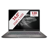 MSI Creator Z16 A11UE-062NL 16" laptop Grijs, 1 TB SSD, RTX 3060 Max-Q, WiFi 6, Windows 10 Pro