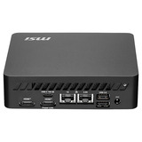 MSI Cubi NUC TWG-014EU pc-systeem Zwart | N250 | Intel Graphics | 8 GB | 128 GB SSD