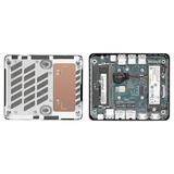 MSI Cubi NUC TWG-014EU pc-systeem Zwart | N250 | Intel Graphics | 8 GB | 128 GB SSD