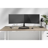Neomounts DS45-600BL2 Monitorstandaard voor twee schermen 10-32" monitorarm Zwart