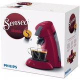 Philips Senseo Original HD6553/80 koffieapparaat Donkerrood/zwart