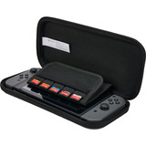 PowerA Slim Case for Nintendo Switch - OLED Model, Nintendo Switch or Nintendo Switch Lite – Charcoal tas Antraciet