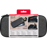 PowerA Slim Case for Nintendo Switch - OLED Model, Nintendo Switch or Nintendo Switch Lite – Charcoal tas Antraciet