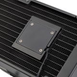 SilverStone  waterkoeling Zwart/zilver