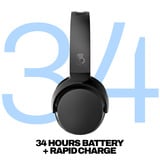 Skullcandy Riff Wireless 2 Wireless Headphones over-ear headset Zwart, Bluetooth 5.2