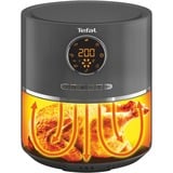 Tefal Ultra Fry EY111B heteluchtfriteuse Antraciet/grijs, 4,2 liter | 1,2 kg 