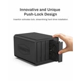 TerraMaster F4-424 Pro nas Zwart, 2x RJ-45 2.5GbE, HDMI