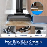 Tineco Floor One S6 Flashdry Pet nat- en droogstofzuiger & vloerreiniger nat- en droogzuiger Zwart, Stofzuigen en dweilen | oplaadbaar | iLoop Smart Sensor | FlashDry | app