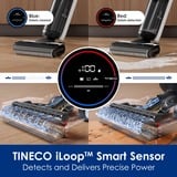 Tineco Floor One S6 Flashdry Pet nat- en droogstofzuiger & vloerreiniger nat- en droogzuiger Zwart, Stofzuigen en dweilen | oplaadbaar | iLoop Smart Sensor | FlashDry | app