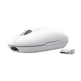 Trust Seron Draadloze Muis, Slank met Hyperscrollwiel  Wit, 1000-3200 Dpi, 2.4GHz, 2x Bluetooth, USB