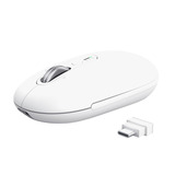 Trust Seron Draadloze Muis, Slank met Hyperscrollwiel  Wit, 1000-3200 Dpi, 2.4GHz, 2x Bluetooth, USB