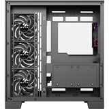 XYZ PC Gear Tesseract A-RGB midi tower behuizing Zwart | 2x USB-A | 1x USB-C | RGB | Tempered Glass