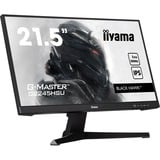 iiyama G-Master Black Hawk G2245HSU-B1 22" gaming monitor Zwart, 100Hz, HDMI, DisplayPort, USB, Audio