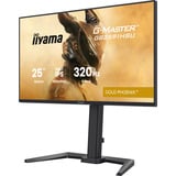 iiyama G-Master Gold Phoenix GB2591HSU-B1 24.5" gaming monitor Zwart (mat), 320 Hz, HDMI, DisplayPort, USB, Audio