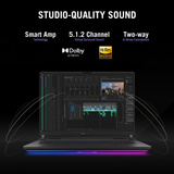 ASUS ROG Strix SCAR 18 G835LWG-TQ327W 18"  gaming laptop Zwart | Core Ultra 9 290HX Plus | RTX 5080 | 32 GB | 2 TB SSD
