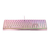 CHERRY XTRFY MX BOARD 3.0S RGB gaming toetsenbord Roze, US lay-out (QWERTY), Cherry MX Blue, 100%, RGB