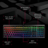 CHERRY XTRFY MX BOARD 3.0S RGB gaming toetsenbord Roze, US lay-out (QWERTY), Cherry MX Blue, 100%, RGB
