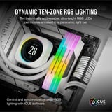 Corsair 64 GB DDR5-6000 Kit werkgeheugen Wit, CMH64GX5M2B6000C30W, Vengeance RGB, XMP 3.0