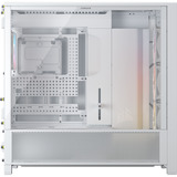 Corsair FRAME 5000D RS ARGB midi tower behuizing Wit | 4x USB-A | 1x USB-C | RGB | Tempered Glass