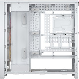 Corsair FRAME 5000D RS ARGB midi tower behuizing Wit | 4x USB-A | 1x USB-C | RGB | Tempered Glass