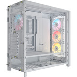 Corsair FRAME 5000D RS ARGB midi tower behuizing Wit | 4x USB-A | 1x USB-C | RGB | Tempered Glass